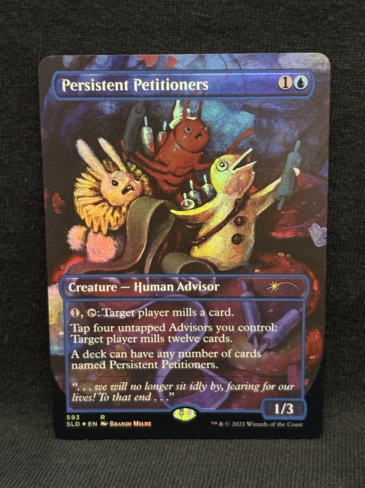 Persistent Petitioners (FOIL) - MTG Proxy Secret Lair Drop Series