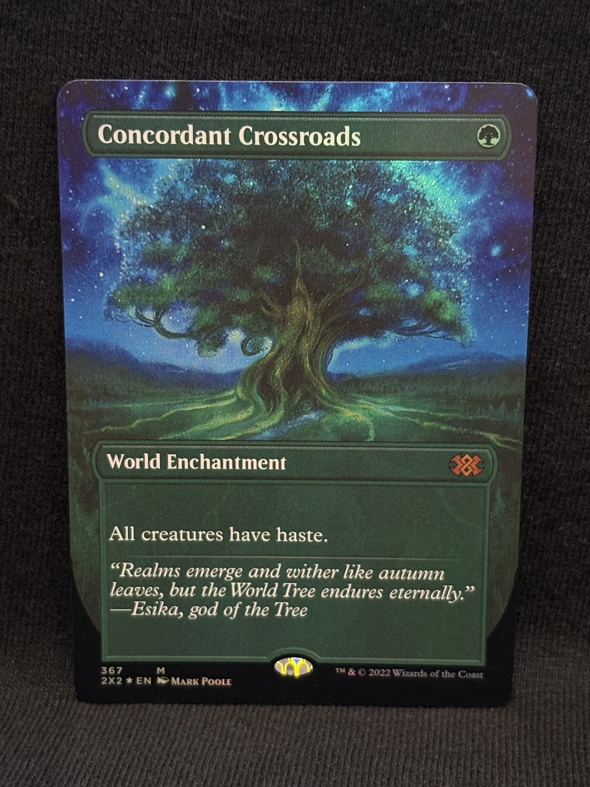 Concordant Crossroads (FOIL Borderless) - MTG Proxy Double Masters 2022