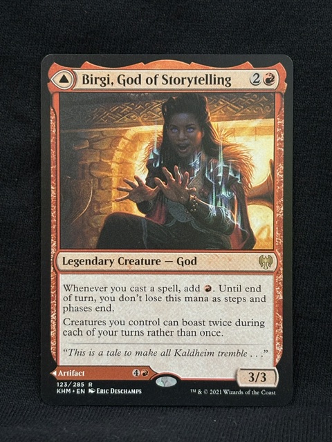 Birgi, God of Storytelling - MTG Proxy Kaldheim