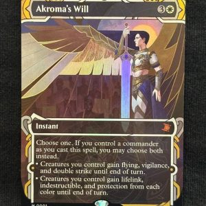 Akroma's Will (FOIL) - MTG Proxy Secrets of Strixhaven: Mystical Archive