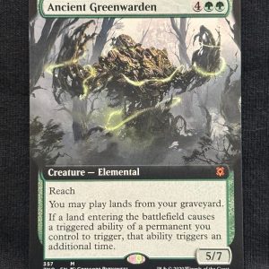 Ancient Greenwarden (Extended Art) - MTG Proxy Zendikar Rising