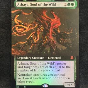 Ashaya, Soul of the Wild (FOIL Extended Art) - MTG Proxy Zendikar Rising