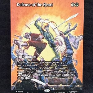 Defense of the Heart (Borderless) - MTG Proxy Marvel Universe