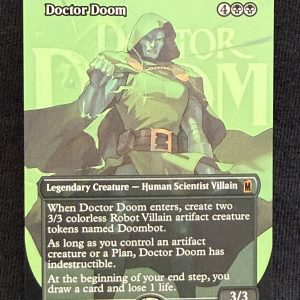 Doctor Doom (Borderless) (0365) - MTG Proxy Marvel Super Heroes