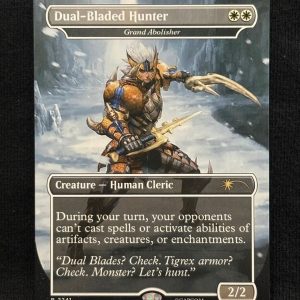 Dual-Bladed Hunter - Grand Abolisher - MTG Proxy Secret Lair Drop Series