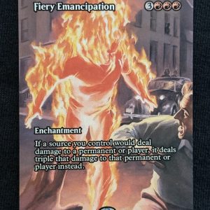 Fiery Emancipation (Borderless) - MTG Proxy Marvel Universe