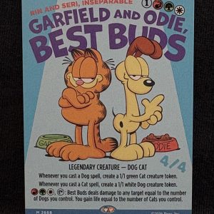 Garfield and Odie, Best Buds - Rin and Seri, Inseparable - MTG Proxy SLD