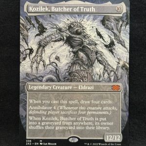 Kozilek, Butcher of Truth (Borderless) - MTG Proxy Double Masters 2022
