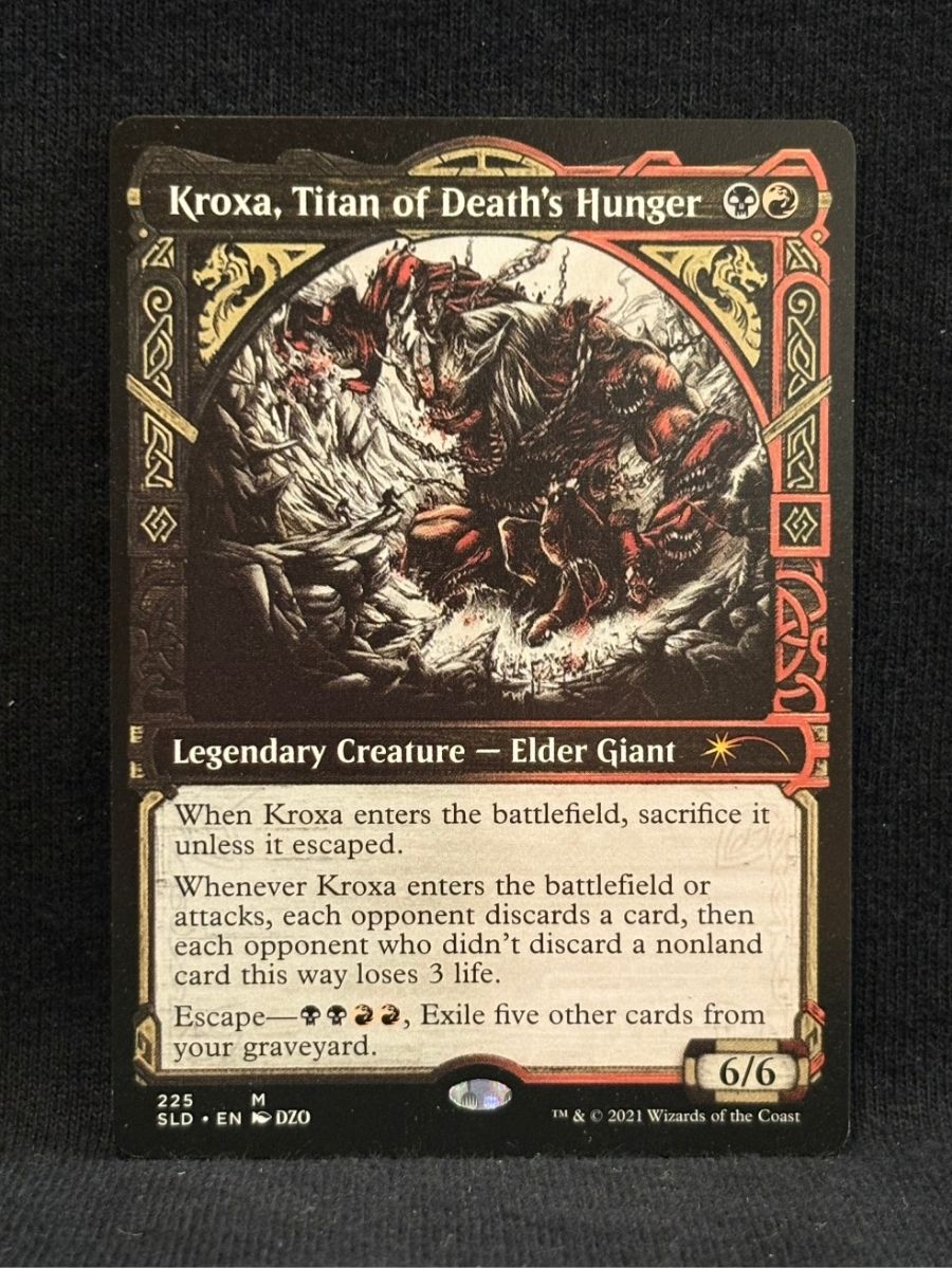 Kroxa, Titan of Death's Hunger - MTG Proxy Secret Lair Drop Series