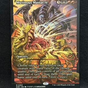 Mutinous Massacre (Showcase) - MTG Proxy Edge of Eternities