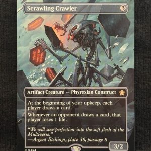 Scrawling Crawler (Borderless) - MTG Proxy Foundations
