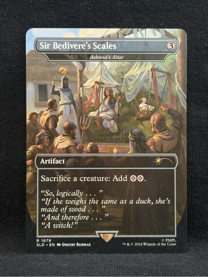 Sir Bedivere's Scales - Ashnod's Altar - MTG Proxy Secret Lair Drop Series