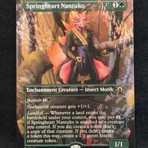 Springheart Nantuko (Borderless) - MTG Proxy Modern Horizons 3