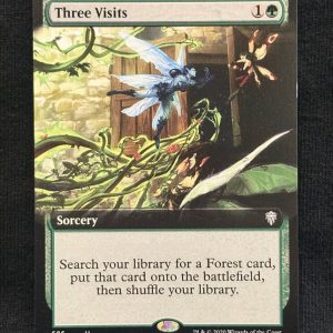 Three Visits (Extended Art) - MTG Proxy Commander Legends