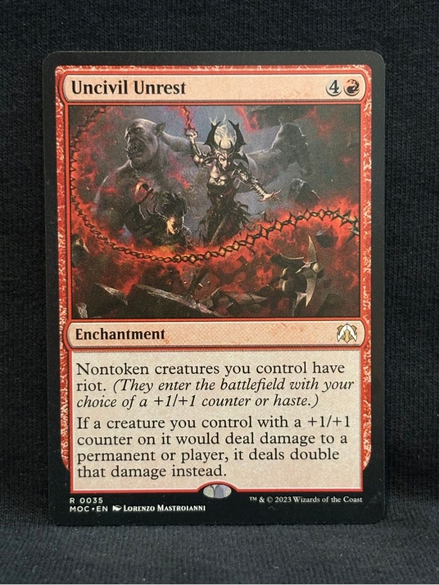 Uncivil Unrest - MTG Proxy Commander: March of the Machine