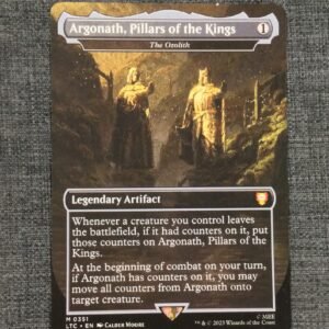 Argonath, Pillars of the Kings - The Ozolith - MTG Proxy Commander: The Lord of the Rings: Tales of Middle-earth