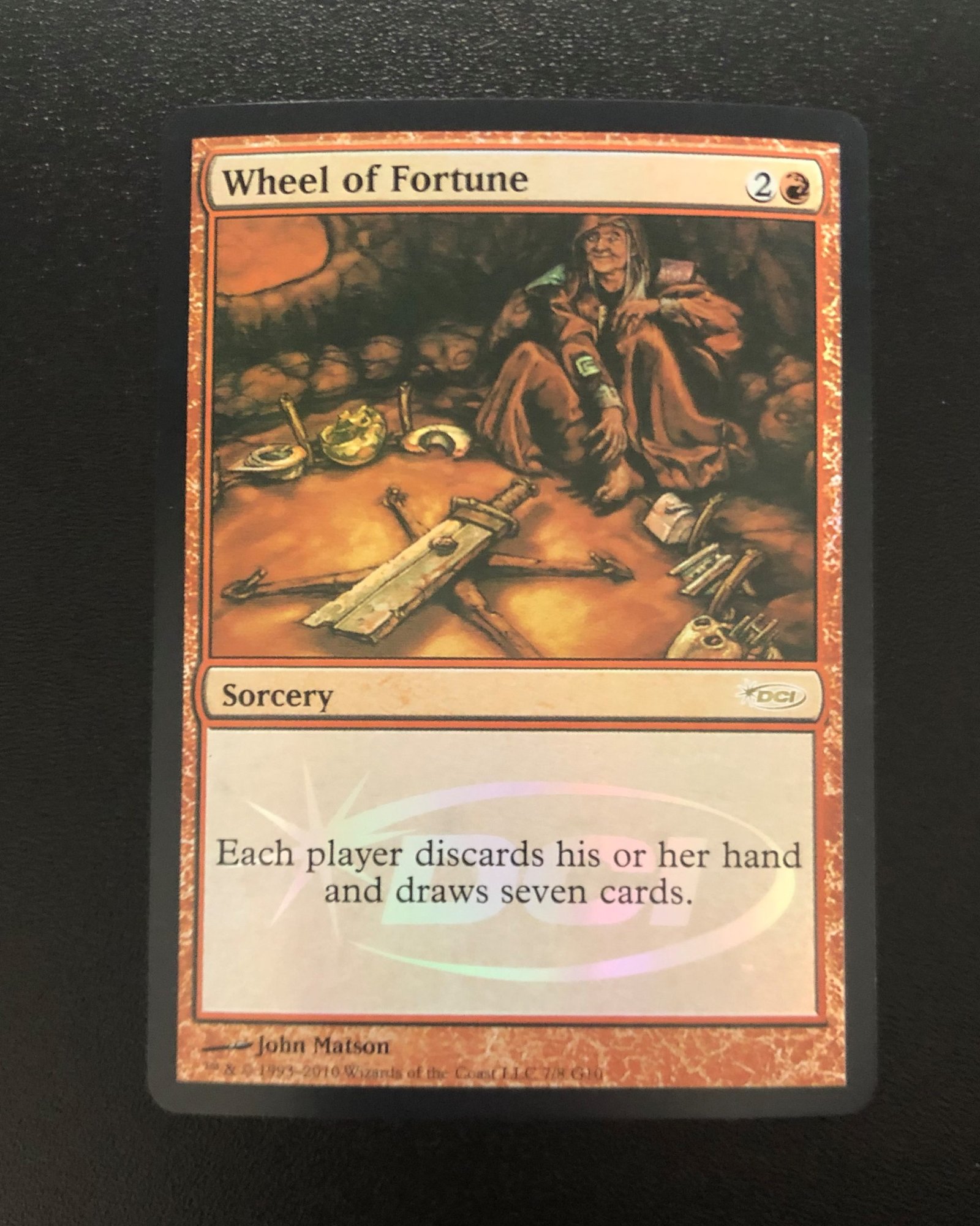 Wheel of Fortune (FOIL) - MTG Proxy Judge Gift