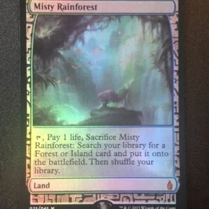 Misty Rainforest (Foil) - MTG Proxy Zendikar Expeditions
