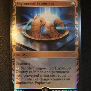 Engineered Explosives (FOIL) - MtG Kaladesh Masterpiece