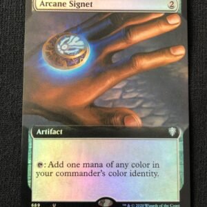 Arcane Signet (Foil Showcase) - MTG Proxy Commander Legends