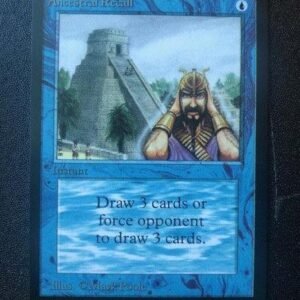 Ancestral Recall - MtG Beta