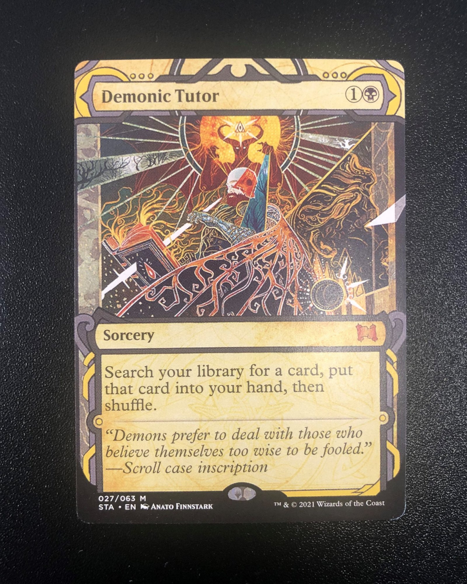 Demonic Tutor - MTG Proxy Mystical Archives