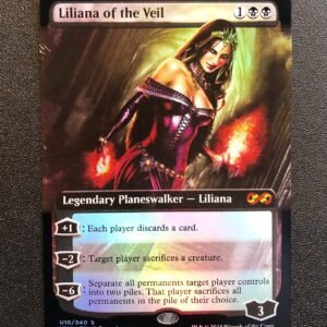Liliana of the Veil (Foil Box Topper) - MTG Proxy Ultimate Masters