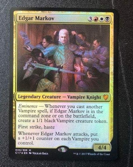 Edgar Markov (FOIL) - MTG Proxy Commander