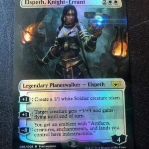 Elspeth, Knight-Errant (Foil) - MTG Proxy Mythic Edition