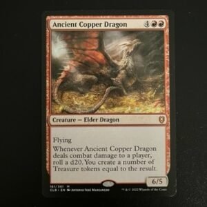 Ancient Copper Dragon - MTG Proxy Commander Legends: Battle for Baldur's Gate