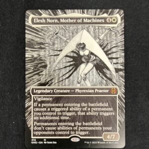 Elesh Norn, Mother of Machines (Borderless) - MTG Proxy Phyrexia: All Will Be One