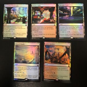 Bond / Crowd Land Set (FOIL) - MtG Battlebond