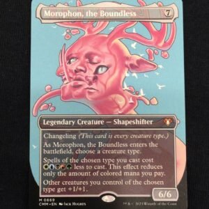 Morophon, the Boundless (Borderless) - MTG Proxy Commander Masters