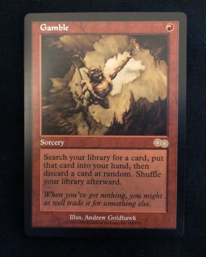 Gamble - MTG Proxy Urza's Saga