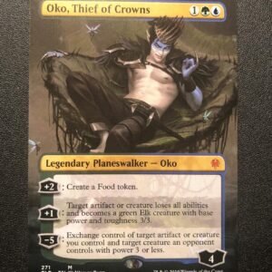 Oko, Thief of Crowns (Showcase) - MTG Proxy Throne of Eldraine