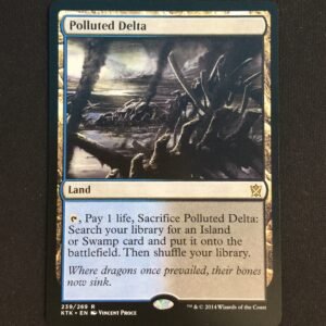 Polluted Delta - MTG Proxy Khans of Tarkir