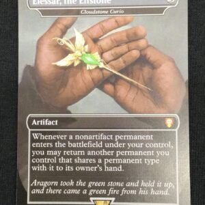 Elessar, the Elfstone - Cloudstone Curio - MTG Proxy Commander: The Lord of the Rings: Tales of Middle-earth
