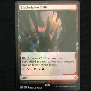 Blackcleave Cliffs (Foil) - MTG Proxy Zendikar Rising Expeditions