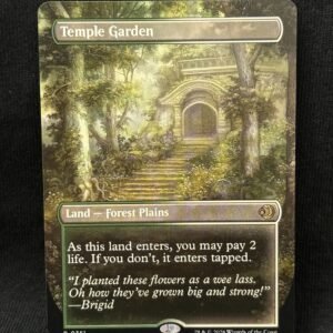 Temple Garden (Borderless) - MTG Proxy Lorwyn Eclipsed