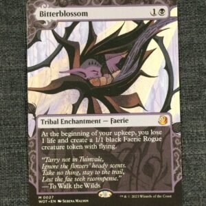 Bitterblossom - MTG Proxy Wilds of Eldraine: Enchanting Tales