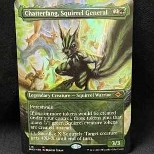 Chatterfang, Squirrel General (Borderless Foil) - MTG Proxy Modern Horizons 2
