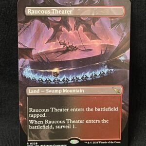 Raucous Theater (Borderless) - MTG Proxy Murders at Karlov Manor