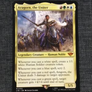 Aragorn, the Uniter - MTG Proxy Universes Beyond: The Lord of the Rings: Tales of Middle-earth