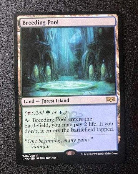 Breeding Pool - MTG Proxy Ravnica Allegiance