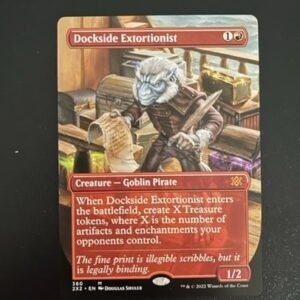 Dockside Extortionist (Borderless)- MtG Proxy Double Masters 2022