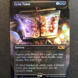 Grim Tutor (Foil Showcase) - MTG Proxy Core Set 2021