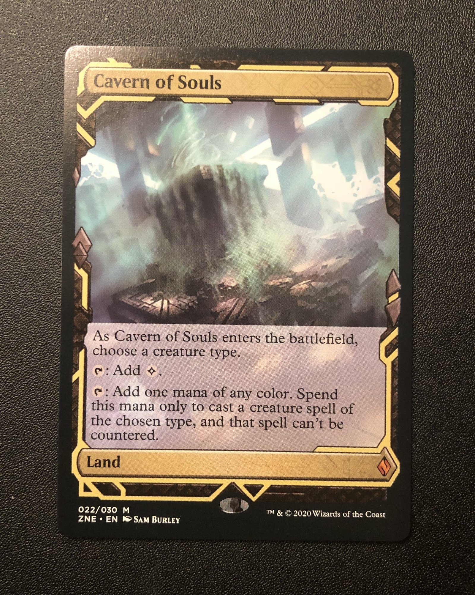 Cavern of Souls - MTG Proxy Zendikar Rising Expeditions