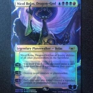 Nicol Bolas, Dragon God (Foil) - MTG Proxy Mythic Edition