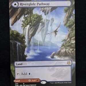 Riverglide Pathway (Borderless) - MTG Proxy Zendikar Rising