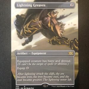 Lightning Greaves (Showcase) - MTG Proxy Double Masters